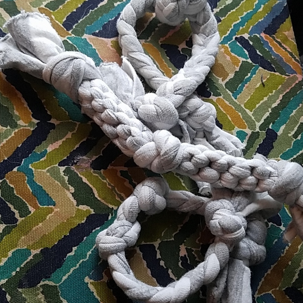 Braided rope dog toys